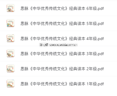 《中國優(yōu)秀傳統(tǒng)文化》經(jīng)典誦讀【含小學(xué)初中高中共1.17GB 】網(wǎng)盤下載
