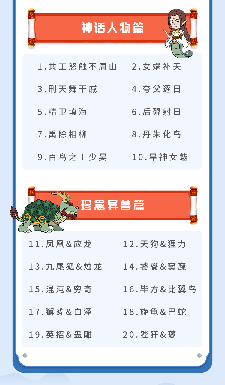 小燈塔系列：《給孩子講山海經》全20集網盤下載