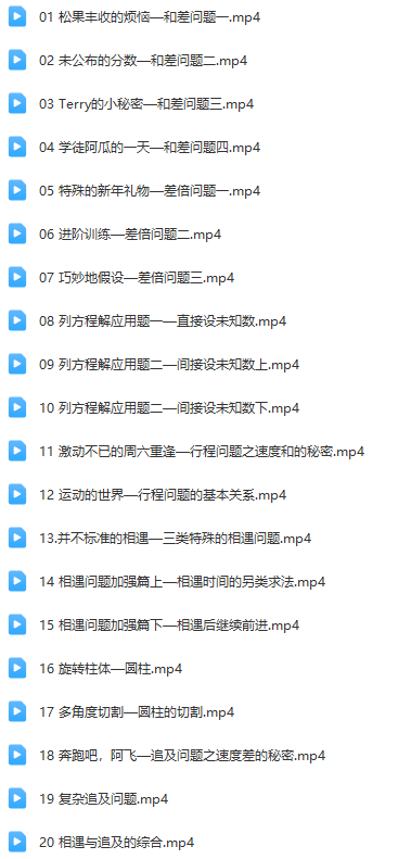 奧數啟蒙動畫：《用動畫片學奧數》網盤下載 適合3-6年級