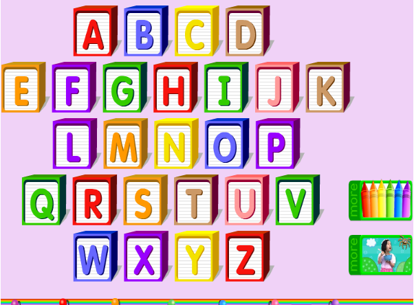 Phonics自然拼讀啟蒙動(dòng)畫片《Kid's ABC》24集+字幕+游戲手冊(cè)+音頻等