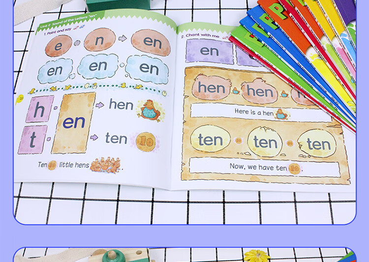 自然拼音棒棒英語Phonics Kids 1-6AB電子版網盤下載
