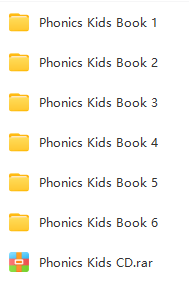 自然拼音棒棒英語Phonics Kids 1-6AB電子版網盤下載